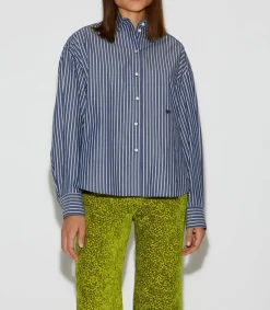 Clearance Chemise Bijou Libertines Marine Femme Hauts