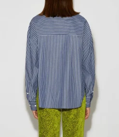 Clearance Chemise Bijou Libertines Marine Femme Hauts