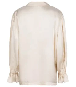 New Chemise De Pyjama Off White Femme Lingerie