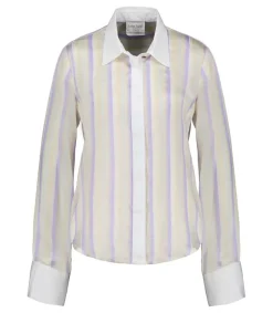 Sale Chemise Degradee A Rayures Femme Hauts