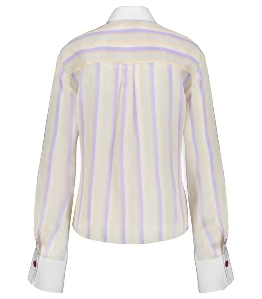 Sale Chemise Degradee A Rayures Femme Hauts