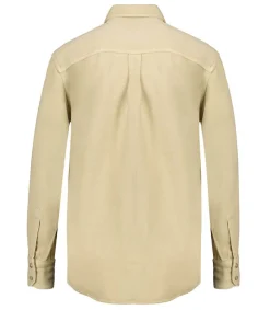 Online Chemise En Denim Tahis Ecru Femme Hauts