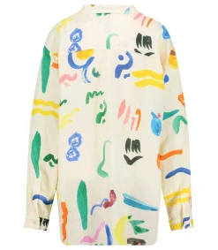 Outlet Chemise En Gaze De Coton Prelude Femme Hauts