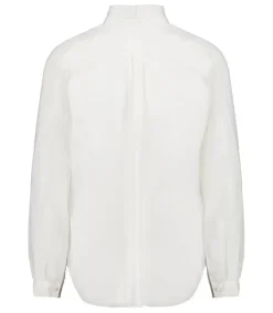 Hot Chemise En Voile De Coton Et Soie Femme Hauts