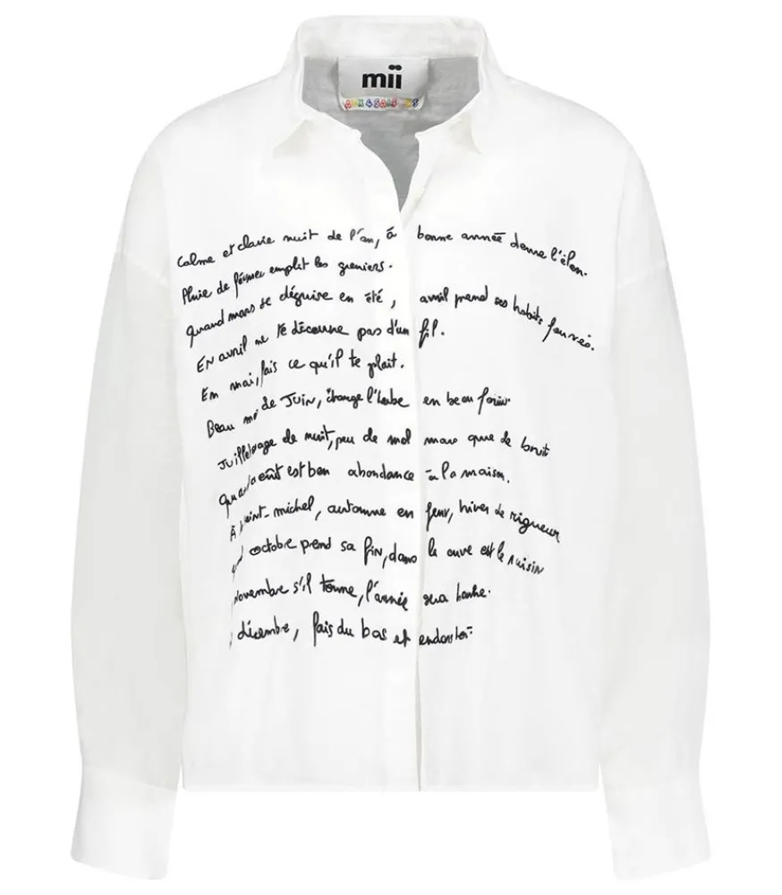 Discount Chemise Great Dictons Off White Femme Hauts