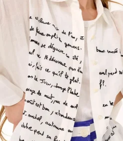 Discount Chemise Great Dictons Off White Femme Hauts