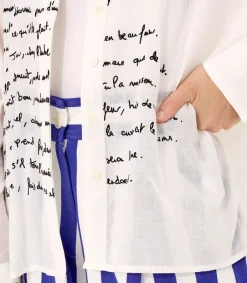 Discount Chemise Great Dictons Off White Femme Hauts