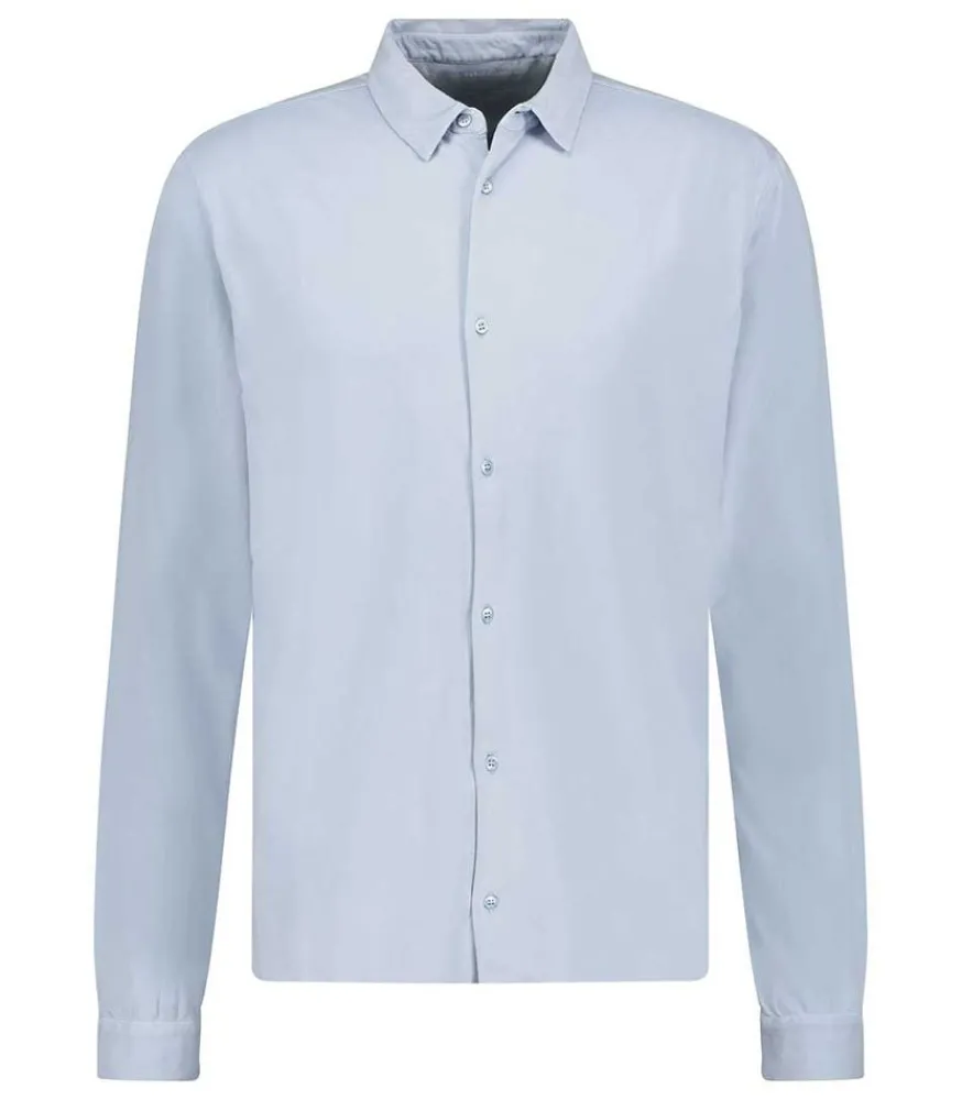 Sale Chemise Homme A Manches Longues Bleu Grise Homme Chemises