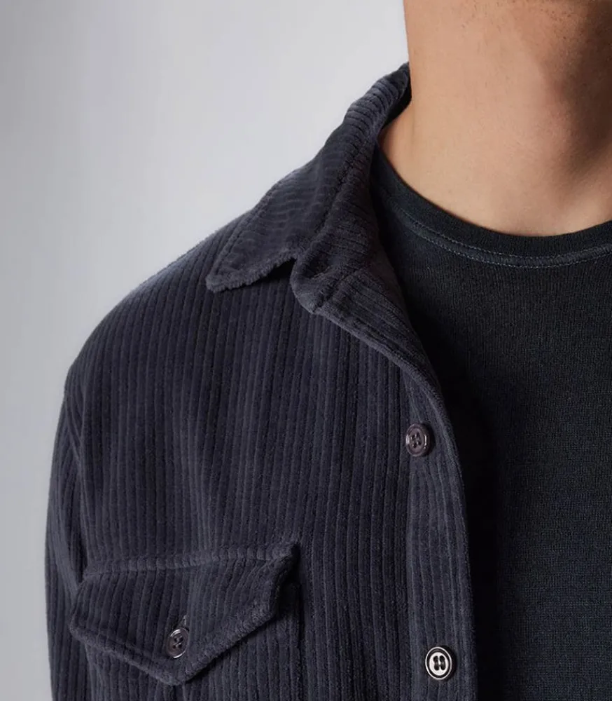 Clearance Chemise Homme Velours Cotele En Coton Homme Chemises