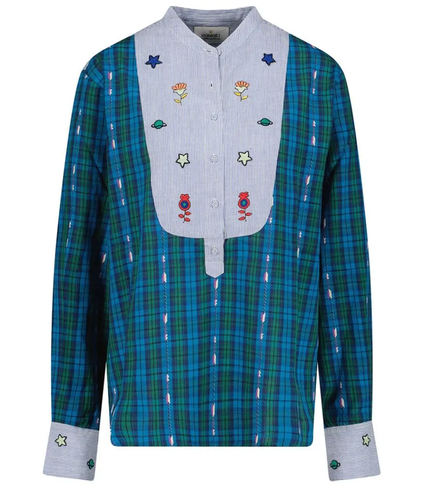 Discount Chemise Inca Oklahoma Blue Femme Hauts