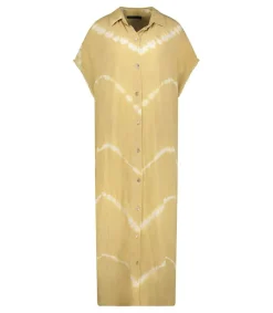 Clearance Chemise Longue Mykonos Cafe Latte Femme Hauts