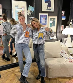 New Chemise Milou Le Bateau Bleu Femme Hauts