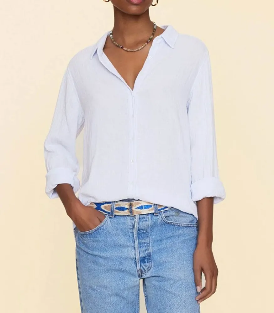 Hot Chemise Pale Sky Scout Femme Hauts