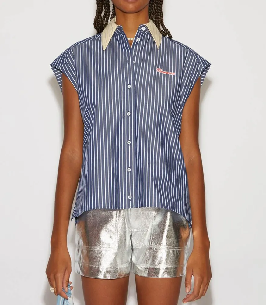 Hot Chemise Sans Manches Riviera Lover Multicolor Femme Hauts