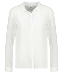 Discount Chemise Scout En Gaze De Coton White Femme Hauts
