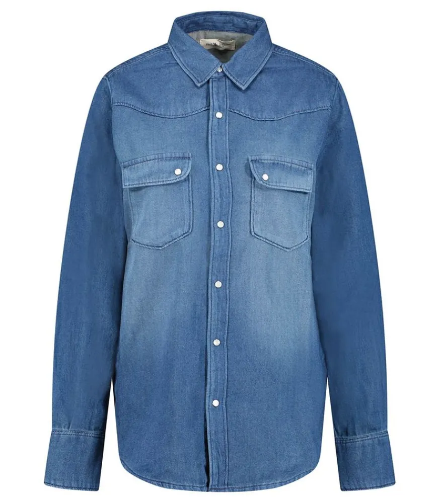 Sale Chemise Stixx Indigo Femme Hauts