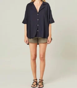 Outlet Chemise Tortola Black Femme Hauts