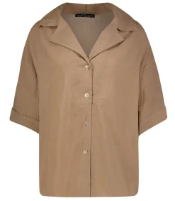 Chemise Tortola Cafe Latte Femme Hauts