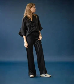 Best Chemisier Julia Noir Femme Hauts