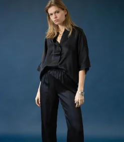 Best Chemisier Julia Noir Femme Hauts