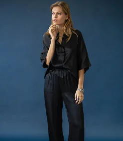 Best Chemisier Julia Noir Femme Hauts