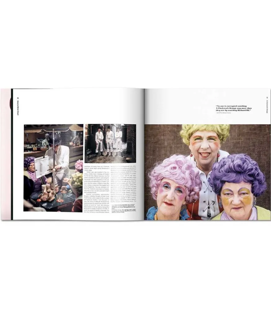 Best Coffret Livre & Dvd Orange Mecanique, Stanley Kubrick Beaux Livres