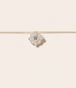 Collier Bettina London Blue Topaz Femme Colliers