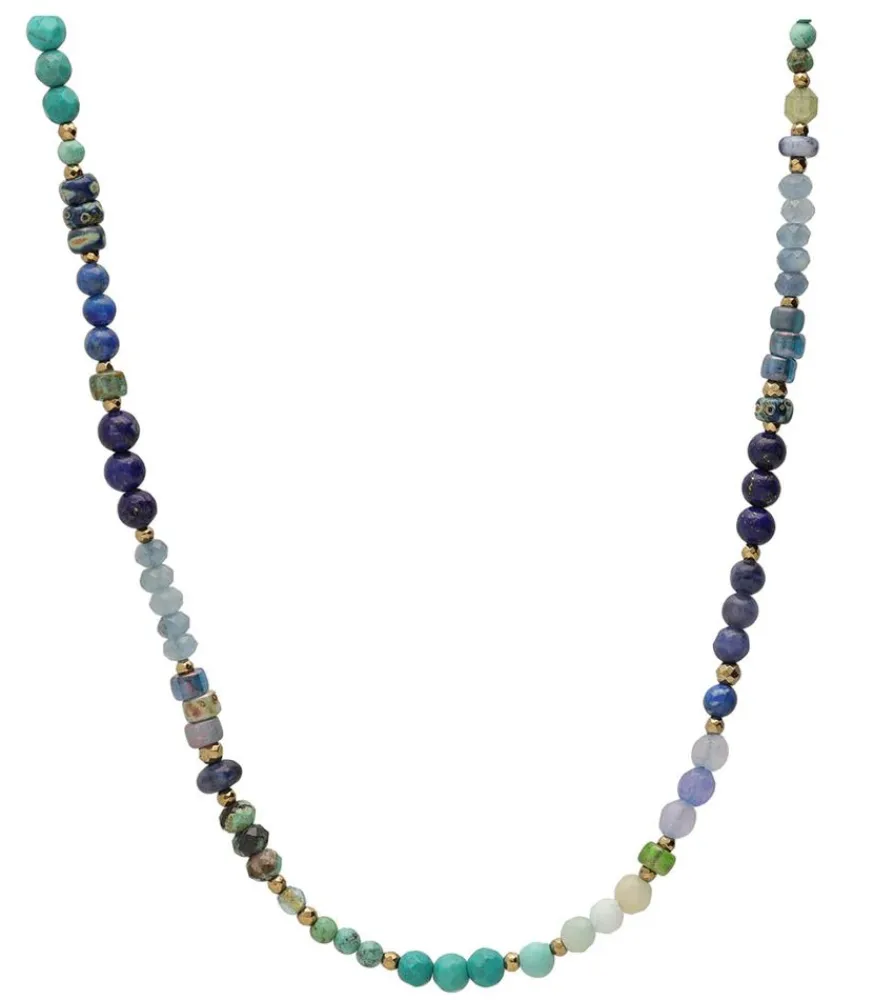 Collier Blue Velvet Femme Colliers