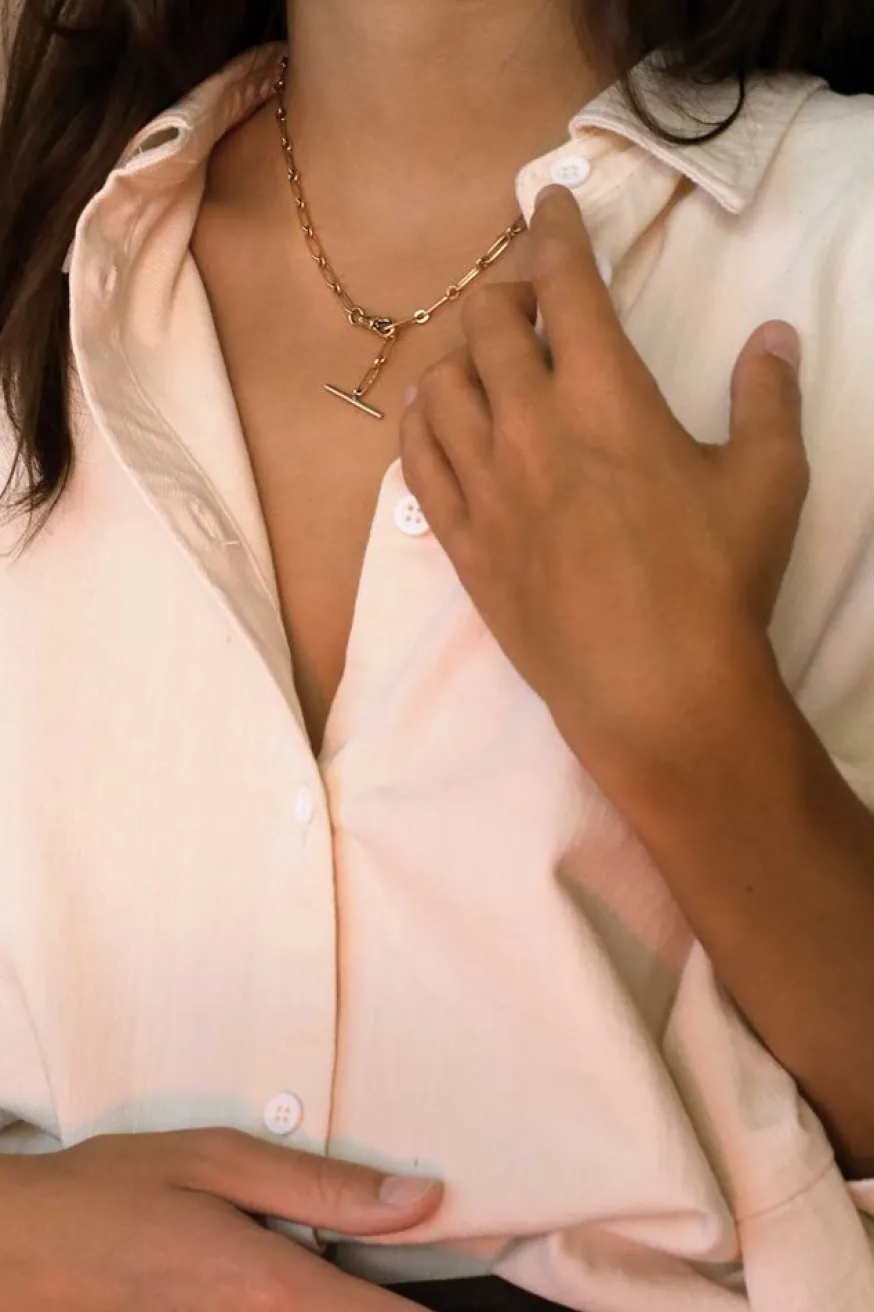 Sale Collier Chaine Debbie N°2 Or Femme Colliers