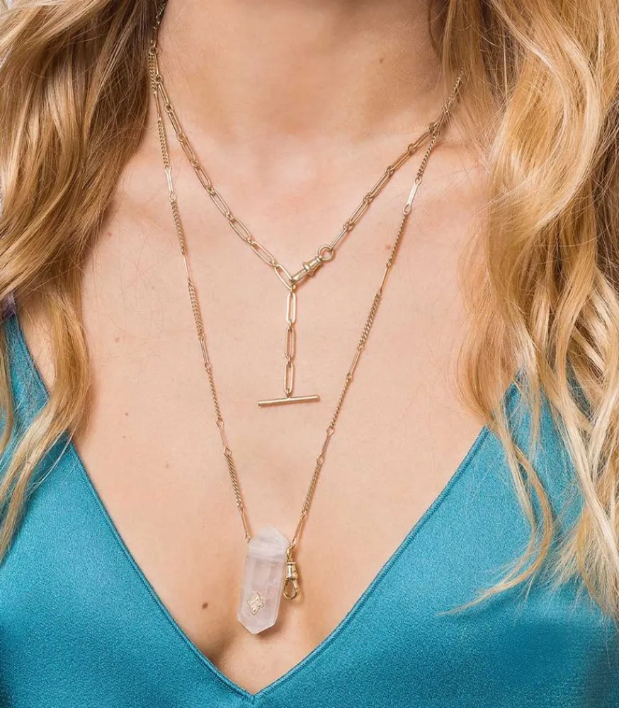 Sale Collier Chaine Debbie N°2 Or Femme Colliers