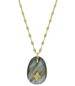 Sale Collier Gaia N°1 Labradorite Femme Colliers