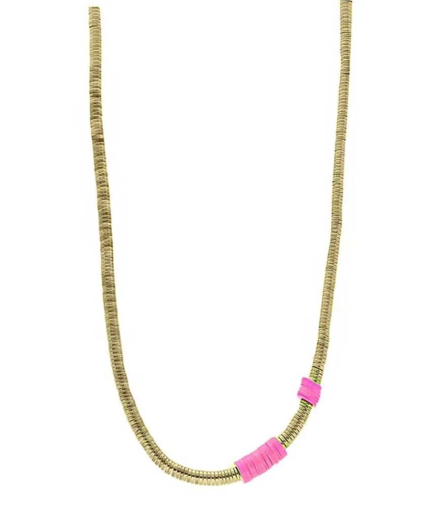 Online Collier Hibiscus Rose X Jane De Boy Femme Colliers