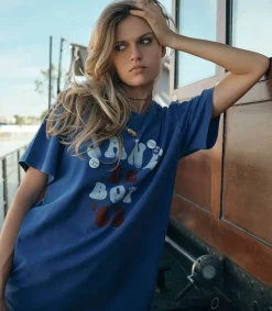 Clearance Collier Locket Rainbow Star - Mauli Red & Navy Femme Colliers