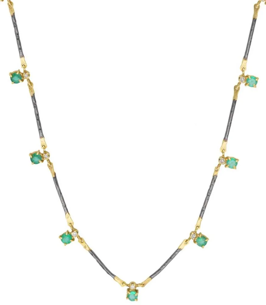 New Collier Nora Emeraudes Femme Colliers