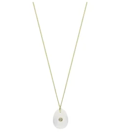 Sale Collier Or Jaune Orso N°1 Moonstone Femme Colliers