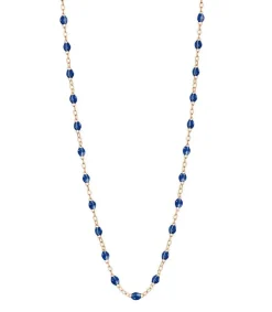 Clearance Collier Or Rose Et Perles De Resine 42 Cm Femme Colliers