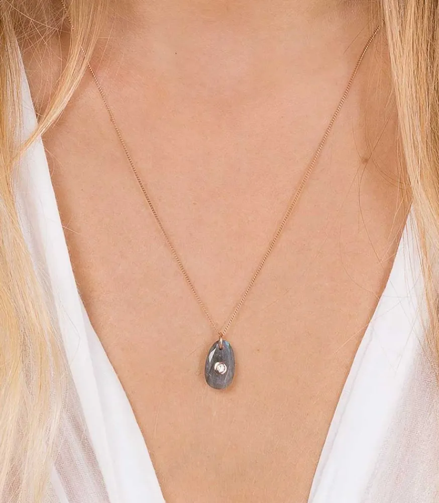 Outlet Collier Orso N°1 Labradorite Femme Colliers
