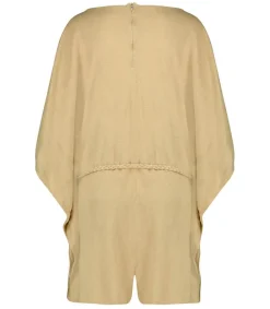 New Combishort Col V Sable Femme Combinaisons