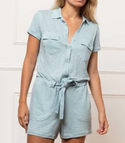 Clearance Combishort Lin Femme Combinaisons
