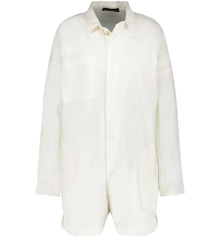 Sale Combishort On The Road Blanche Femme Combinaisons