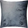 Coussin Cachemire Et Laine 50 X 50 Cm Bleu Gris Coussins