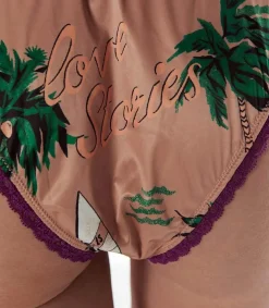 Culotte Isabel Brown Femme Lingerie