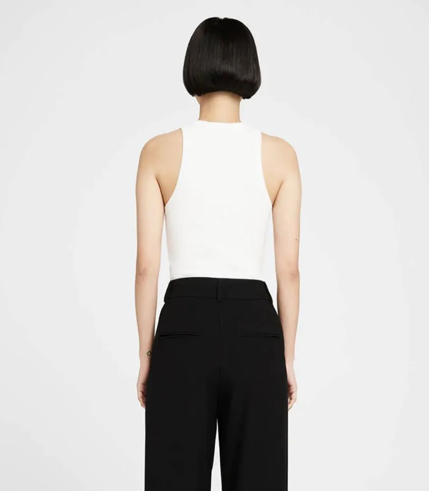 Clearance Debardeur Eva Blanc Femme Hauts