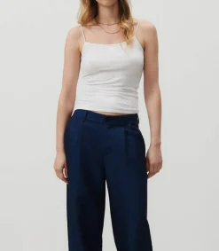 Sale Debardeur Seyes Blanc Femme Hauts