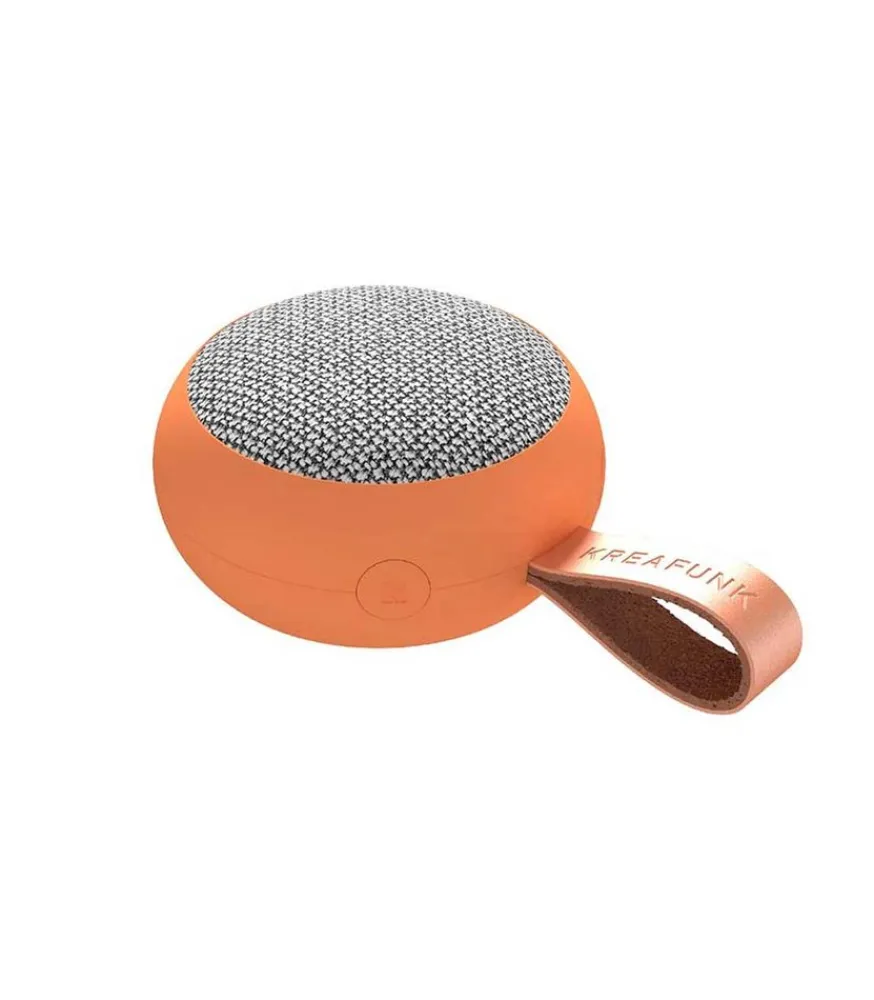 Sale Enceinte Bluetooth Ago 2 Fabric Dusty Orange Enceintes