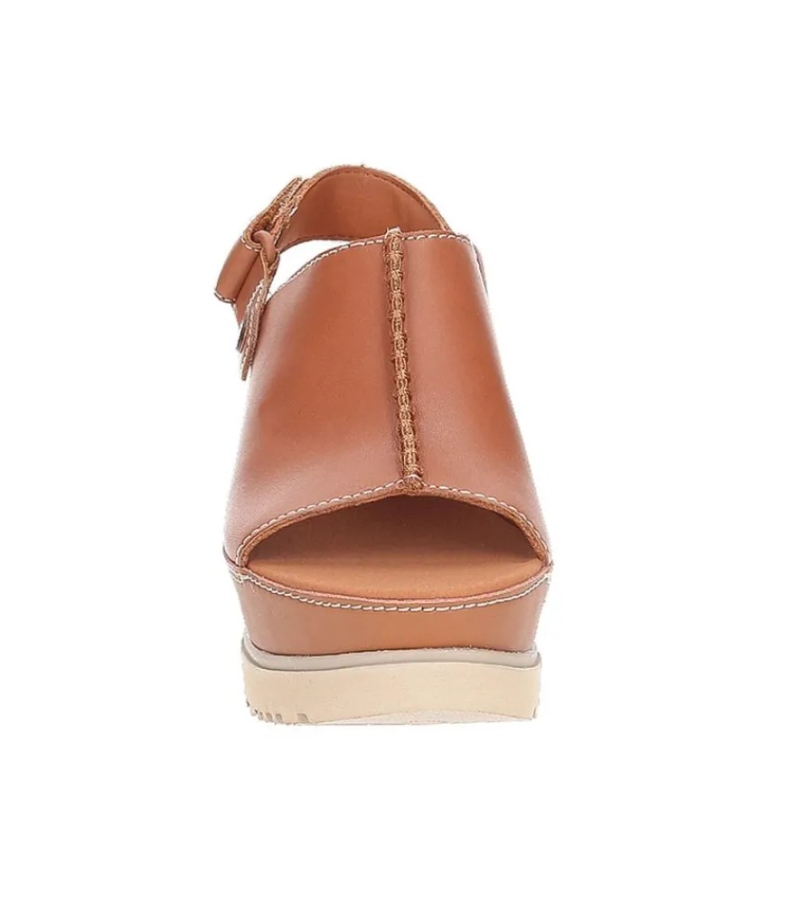 Clearance Espadrilles Compensees Abbot Adjustable Slide Femme Sandales & Tongs