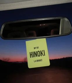 Etiquette Parfumee N°181 Hinoki Diffuseurs & Bâtons