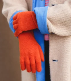 Best Gants Joe En Cachemire Marmelade Femme Gants & Moufles