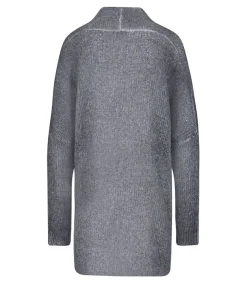 Clearance Gilet Knitted Cachemire Et Soie Nero Femme Mailles & Sweats