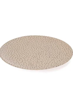 Sale Grande Assiette En Ceramique "Pois Noirs" Assiettes & Plats